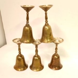 5 Vintage AMC Shot Goblets Silverplated